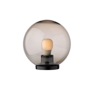 Лампа за стълб Smarter SFERA 250, E27, 42W, черна - Снимка 1
