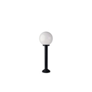 Градински стълб Smarter Sfera 250 E27 28W черен/бял