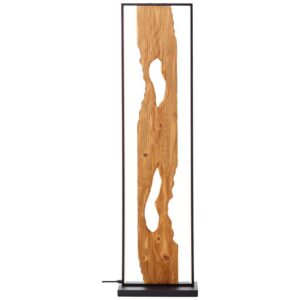 Лампион LED Brilliant CHAUMONT 20W 3000K черен/дърво