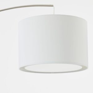 Лампион Clarie Brilliant 1x60W E27 сатен/бял - Image 2
