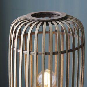 Лампион Brilliant Woodrow E27 60W светлокафяв - Image 2