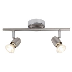 Плафон Brilliant WESLEY с 2x5W LED, GU10, 3000K, IP20
