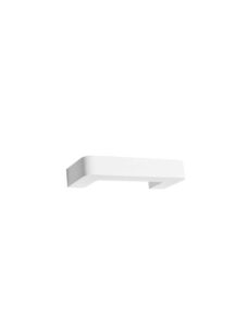 Аплик Nova Luce Renata, G9, 1x40W, IP20, бял гипс