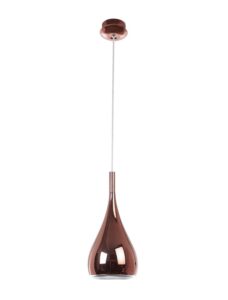 Пендел E27 1x40W розово злато Nova Luce