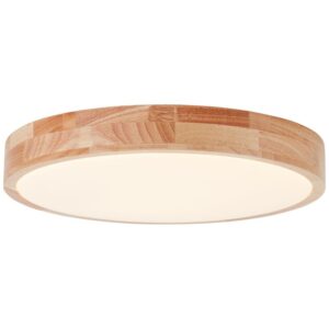 Плафон LED Brilliant Slimline 22W 3000K дърво-бял