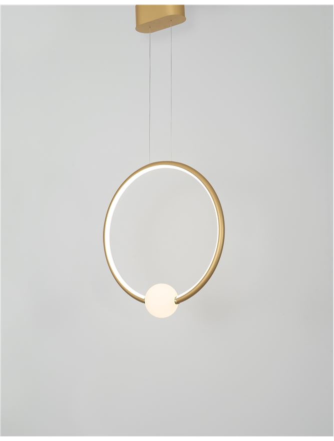 sys05n01257020191821 Пендел Nova Luce LED 25.6W 3000K черен алуминий - Image 1