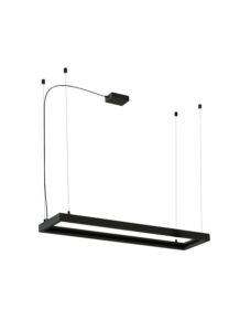 Осветително тяло Nova Luce SIGN, 100W, E27, IP20, черно