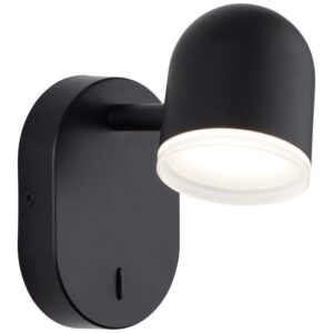Аплик Brilliant GRETCHEN LED 4.2W 4000K с ключ черен