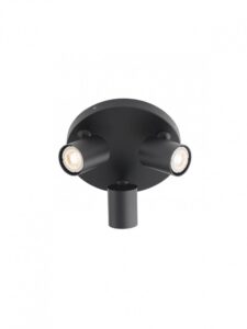 Плафон Smarter Cameo PL RO 3x35W GU10 черен IP20