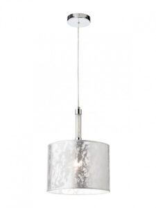 ASTRID SUSP 1X42W E27 SILVER