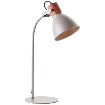 Настолна лампа Brilliant Erena, 1x40W, E27, таупе