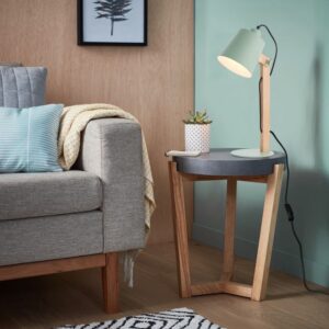 Настолна лампа Brilliant Swivel, 30W, E27, зелен мат - Image 3