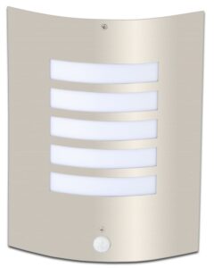 Аплик Brilliant TODD с датчик за движение, E27, 60W, IP44