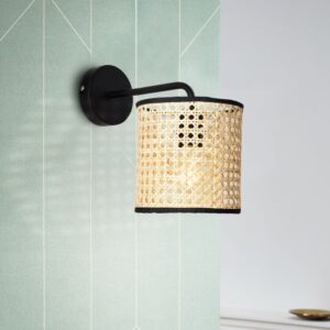 Аплик Brilliant Wiley, ратан, 60W E27 - Image 2