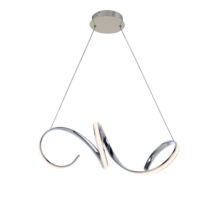 hm91ledp64ch Пендел LED 40W ACA LIGHTING CLEO, 2400lm, 3000K, хром - Image 1