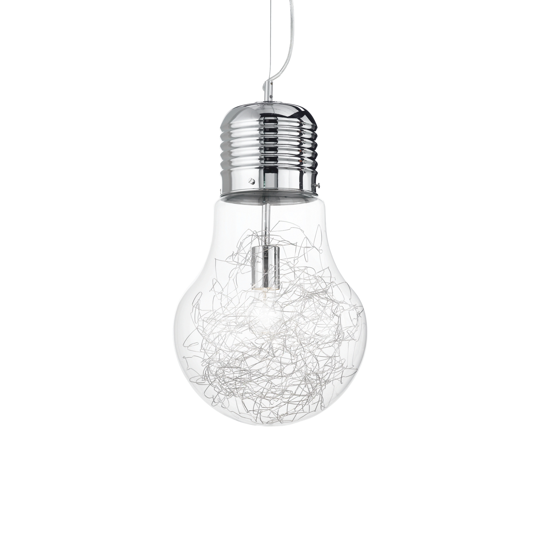 033662_web001_luce_max_sp1_big Пендел LUCE MAX SP1 BIG, E27, 1x60W, прозрачeн стъклен - Image 1