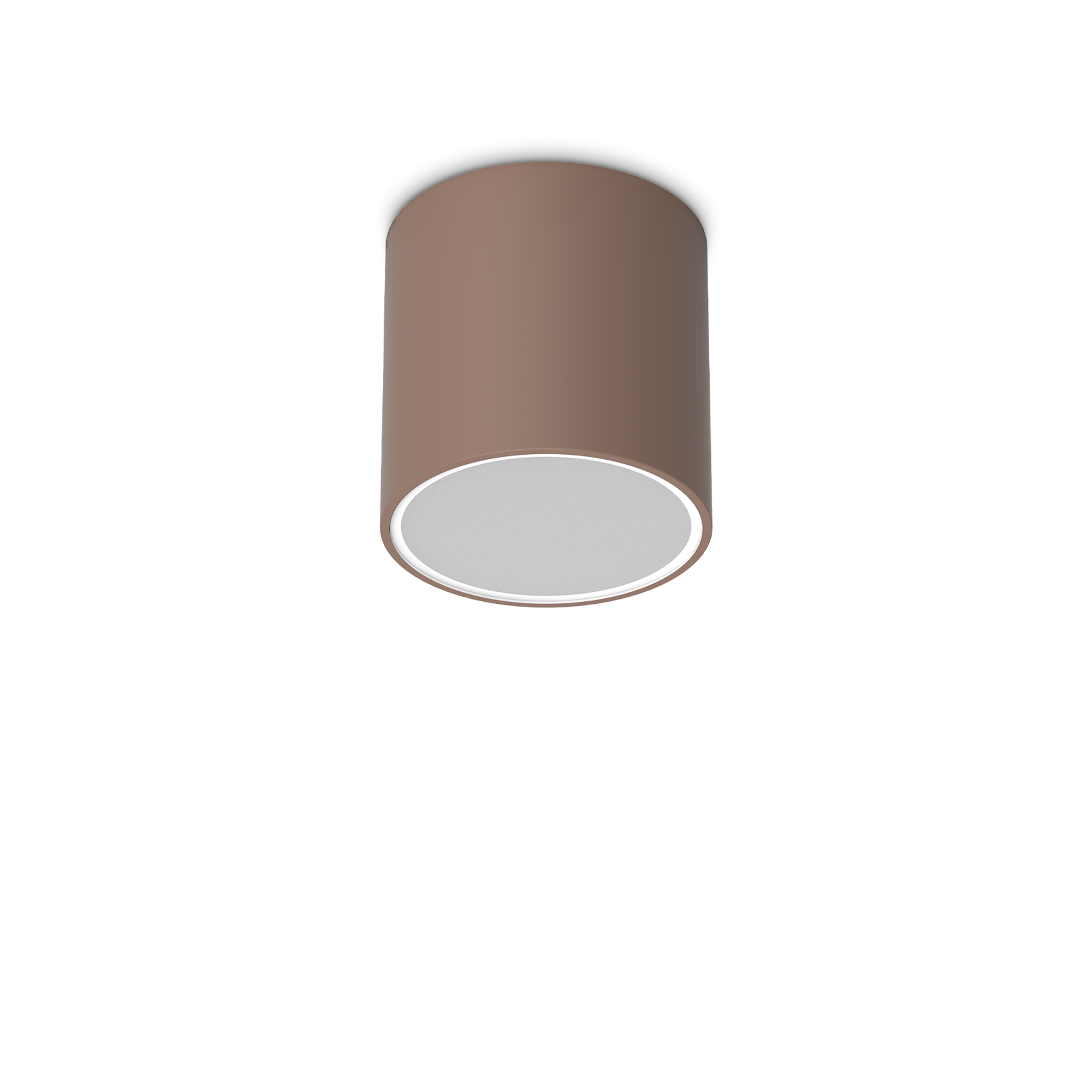 342696_web001_techo_pl1_round_d15_coffee Плафон TECHO PL1 GU10 20W IP54 кафяв - Image 1
