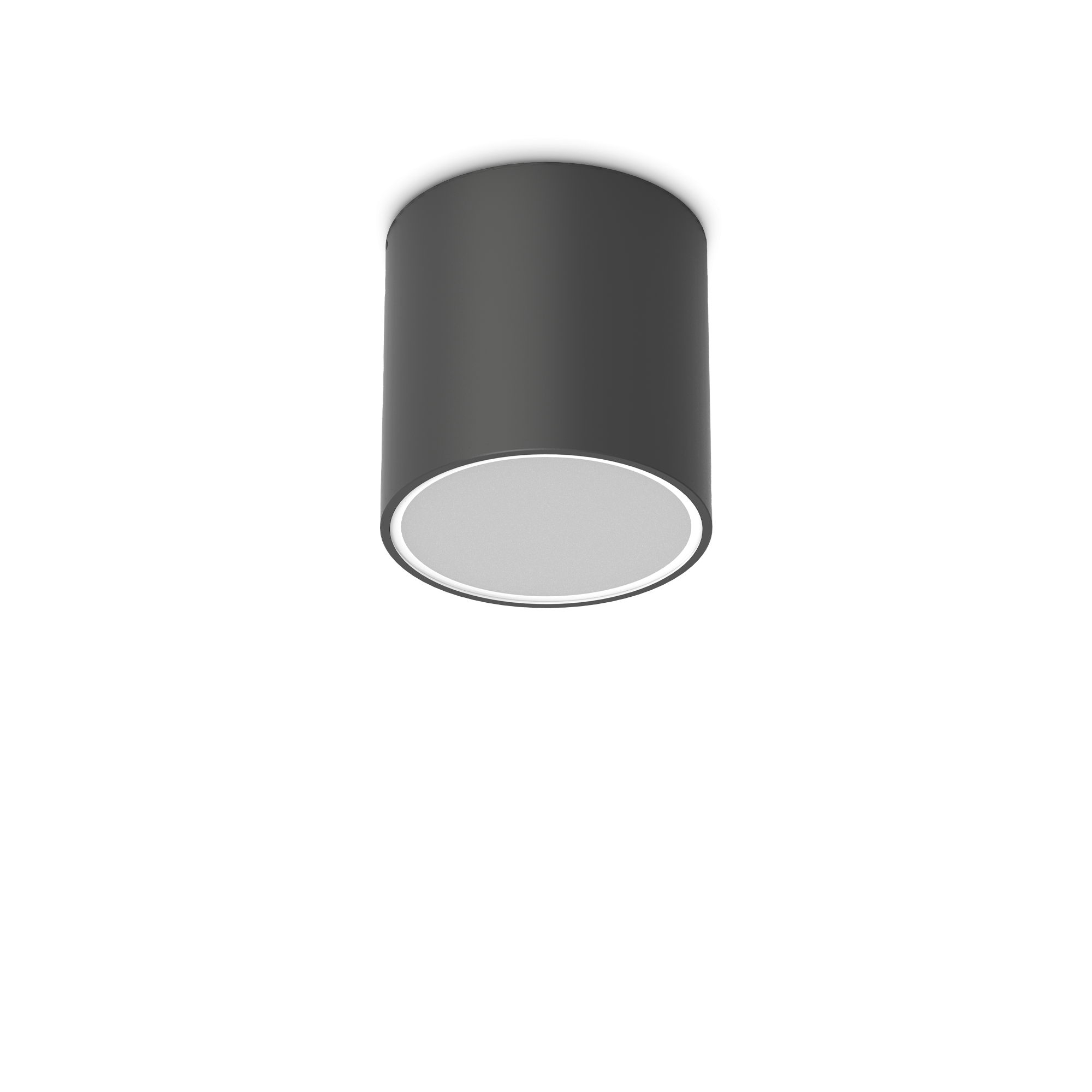 342719_web001_techo_pl1_round_d15_nero Плафон TECHO PL1 GU10 1x20W черен IP54 - Image 1