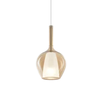 Пендел KALIQUE SP1-1 D18 Ambra, E27, 1x42W, димируем