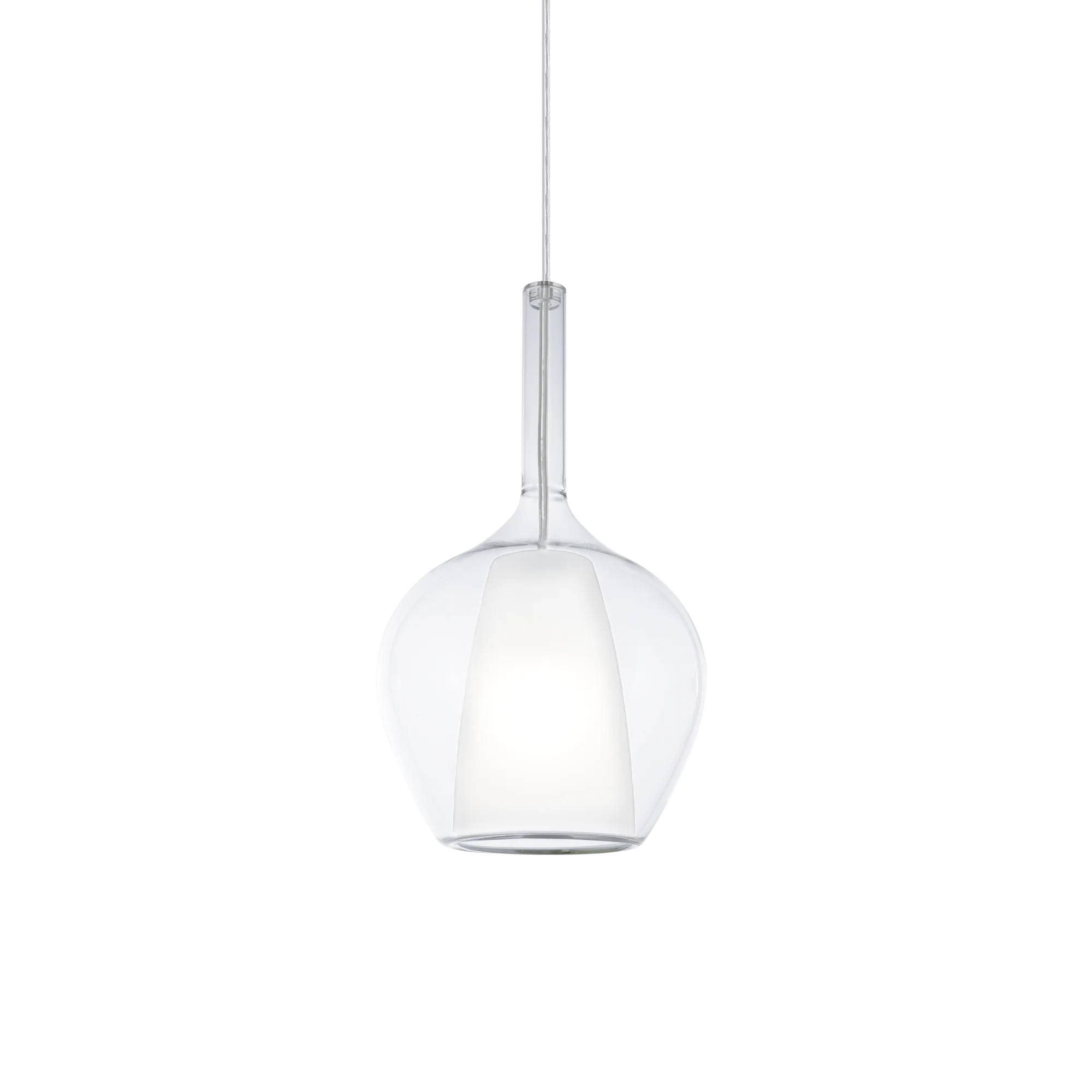 359939_WEB001_KALIQUE-1_SP1_D18_TRASPARENTE Пендел KALIQUE SP1-1 D18, E27, 1x42W, прозрачно стъкло - Image 1