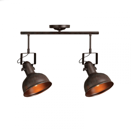 eg167072cr Плафон ACA-Lighting EG167072CR, 2x60W, E27 - Снимка 1