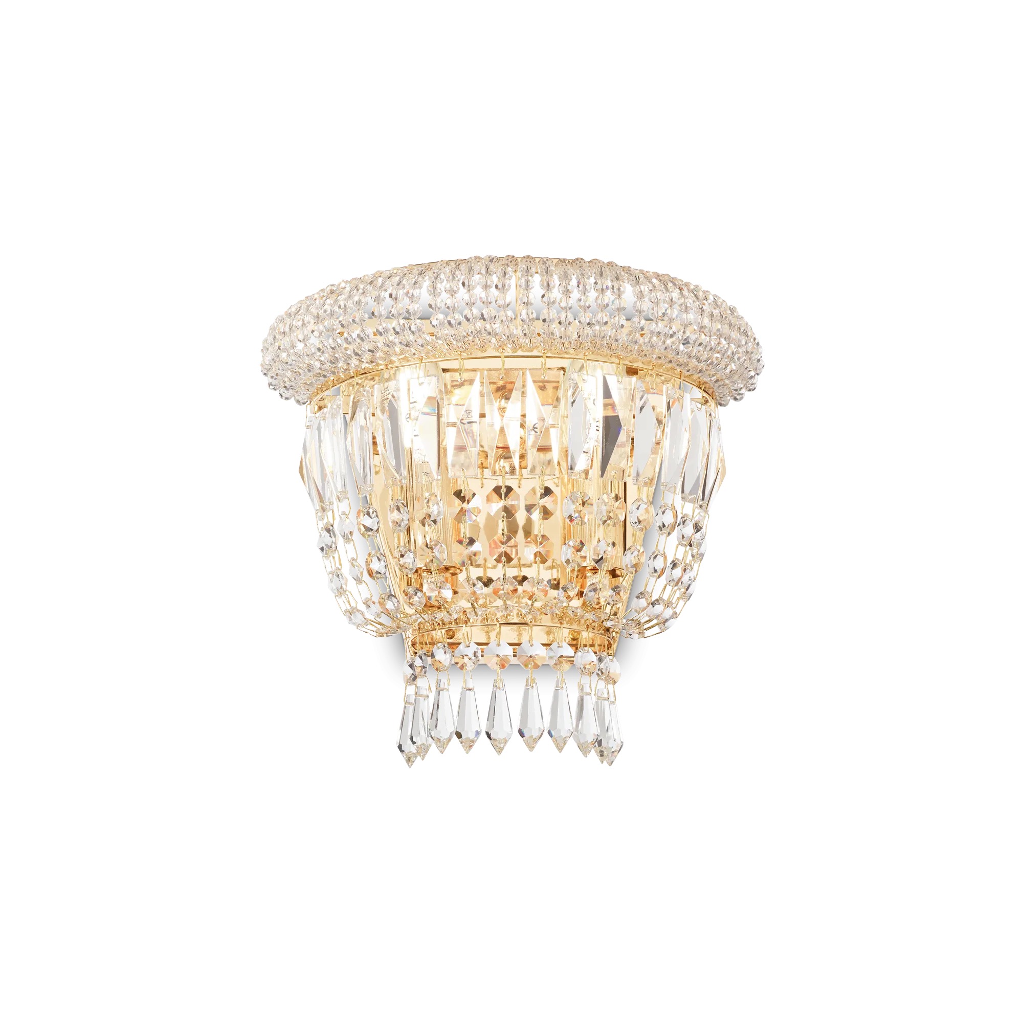 Image 101 Аплик Ideal Lux Dubai, 2x28W, E14, IP20, хром/месинг - Image 1